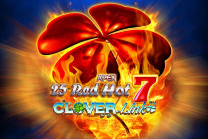 25 RED HOT 7 CLOVER LINK casino game developed by NOVOMATIC